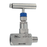Dwyer Needle Valve 1-Valve Block Manifold, Series HNV